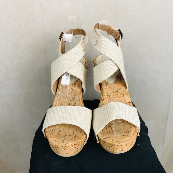 Groove | Cork Wedges | Cream | 9 - Picture 2 of 8